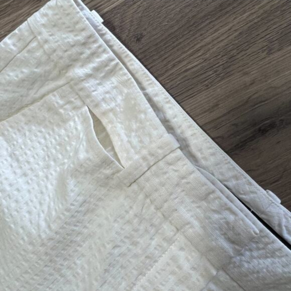 Theory Ediena Sea Island Shorts Sz 6 - Picture 5 of 11